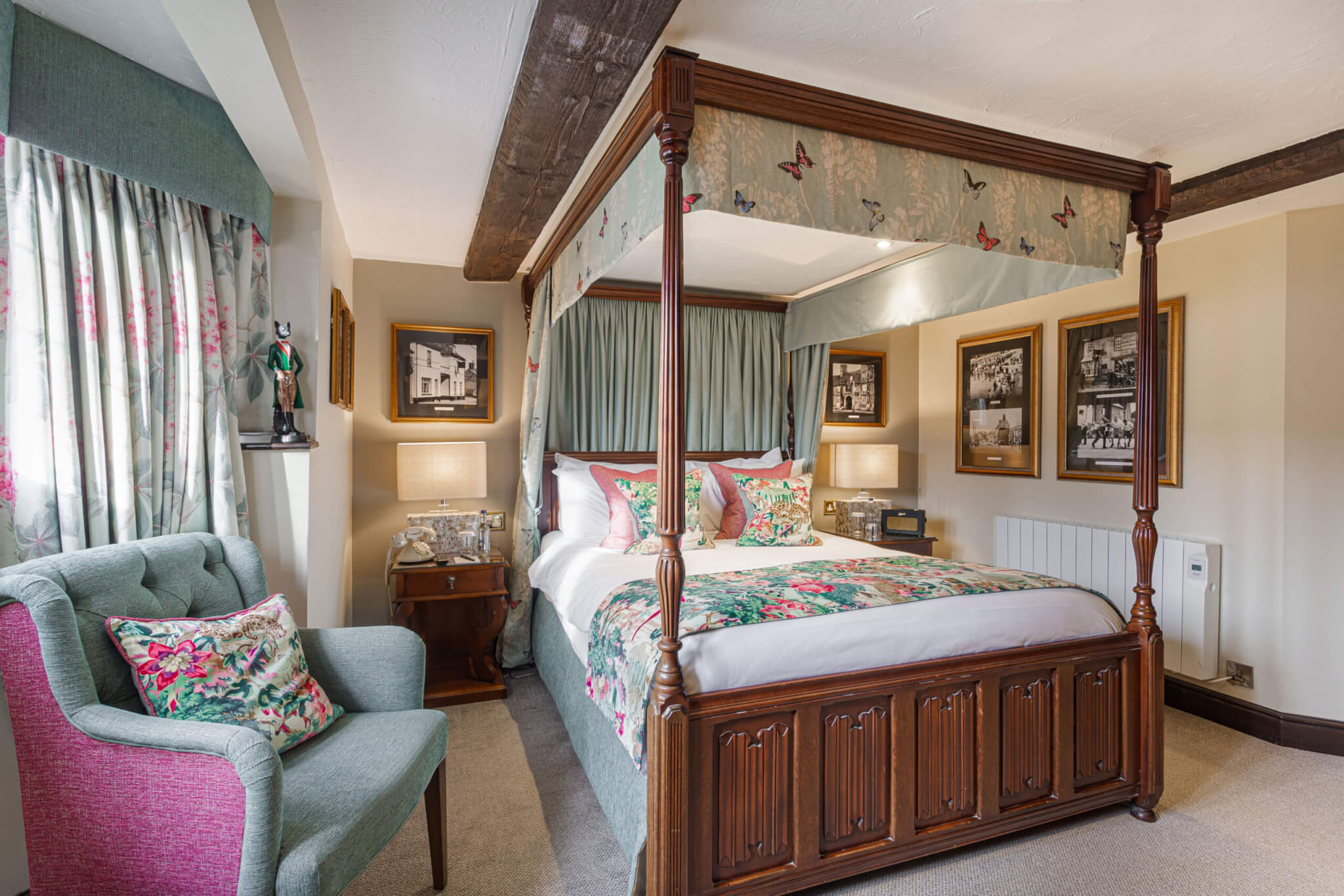 Bell Inn Hotel Stilton Deluxe Double Room scaled